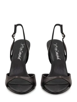 Heeled Sandals with Ankle Strap