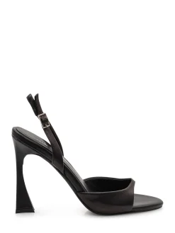 Heeled Sandals with Ankle Strap