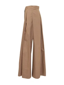 High Waist Long Skirt with Pleats