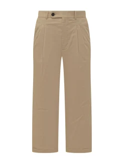 High-Waist Tailored Trousers