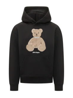 Hoodie with Bear Print