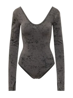 Ionna Abstract Print Bodysuit