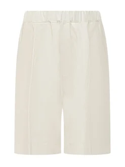 Ivory Relaxed-Fit Shorts