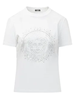 Jersey T-Shirt With Decorative Embellishments