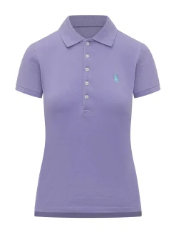Julie Slim Short Sleeve Polo