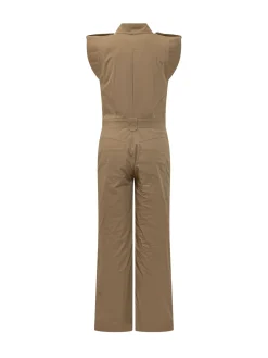 Jumpsuit with Buttons and Pockets