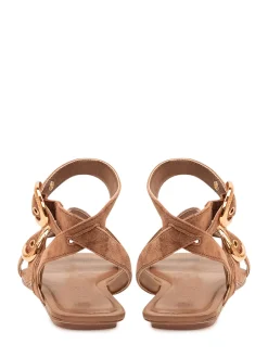 Karmin Sandals with Straps and Buckle