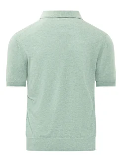 Knit Polo with Buttons