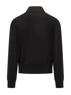 Knit Sweater With Buttons