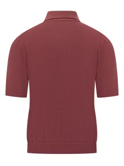 Knitted Polo Shirt with Chest Pocket