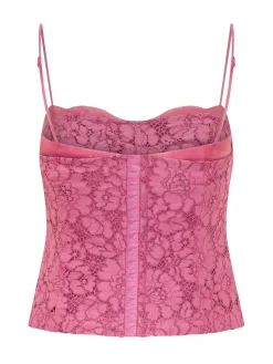 Lace Bustier with Straps
