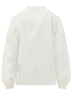 Lena Shirt with Lace Insert