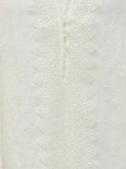 Lena Shirt with Lace Insert