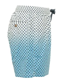 Lighting Swim Shorts con Motivo Geometrico