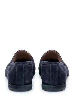 Loafers with Front Strap