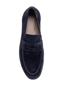 Loafers with Front Strap