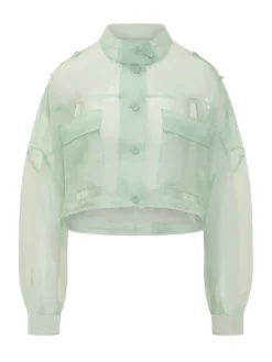 Longan Short Organza Caban
