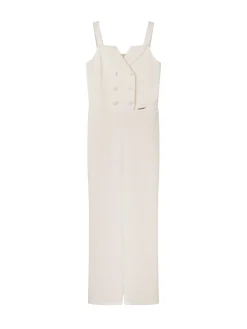 Long Jumpsuit with Buttons