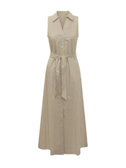 Long Shirt Dress in Cotton