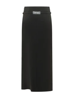 Long Skirt with Belt