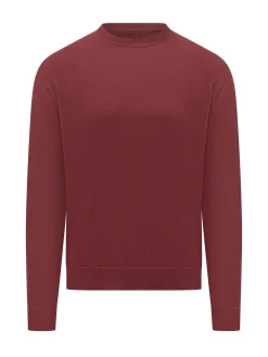 Long-Sleeve Crew-Neck Sweater