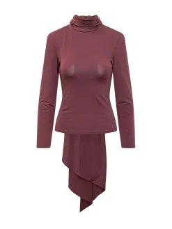 Long Sleeve Scarf Top