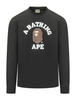 Long Sleeve Top with Front Graphic Print