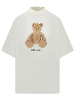 Loose T-Shirt with Bear Print