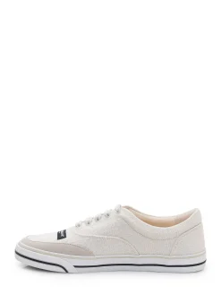 Low Top Canvas Sneakers with Laces