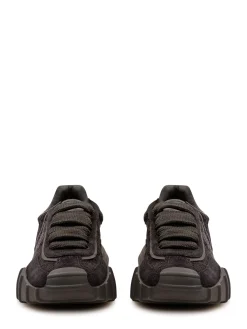 Low Top Sneakers with Side Embroidery