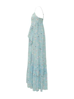 Maxi Dress with Dog Print