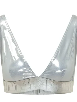 Metallic Lycra Bikini Top