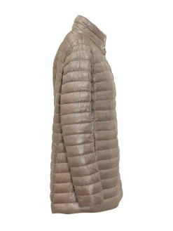 Mid-Length Quilted Down Jacket