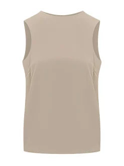 Minimal Sleeveless Blouse