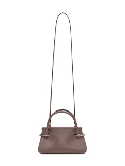 Mini Top Handle Bag in Leather