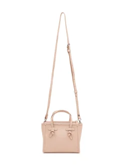 Miss Marcella Bag with Double Handles and Knotted Details