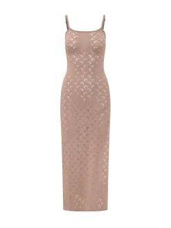 Moon Long Dress with Thin Straps