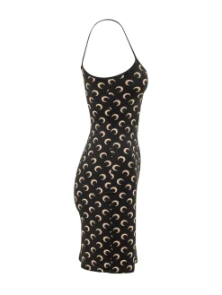 Moon Print Mini Dress