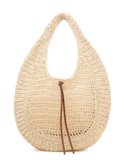 Nefeli Woven Bag with Drawstring