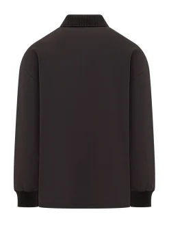 Oversized Embroidered Polo
