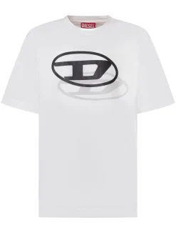 Oversize T-shirt with Logo Print