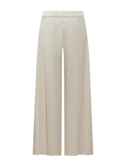Palazzo Trousers with Elasticated Waist