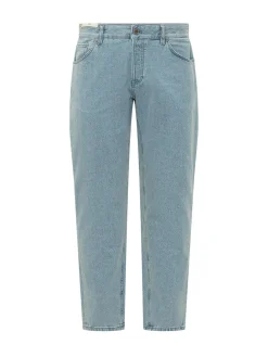 Pantalone Rebel Denim con Tasche e Passanti in Vita