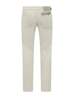 Pantalone Slim con Cinque Tasche