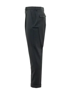 Pantaloni Carrot Fit con Pinces