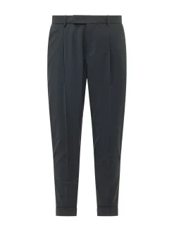 Pantaloni Carrot Fit con Pinces