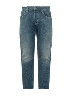 Pants Breakbeat Denim with Pockets and Belt Loops
