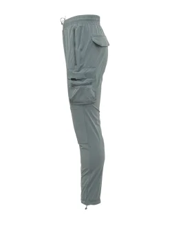 Pants with Side Pockets and Drawstring