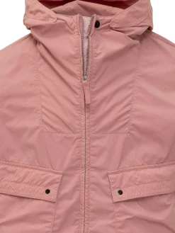 Parka corto con Cappuccio e Tasche con Patta