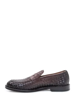 Penny Loafers with Front Strap